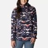 Columbia Women's Sweater Weather™ Hooded Pullover Nocturnal Rocky Mt Print -Sporty Life Shop 1958923 467 f