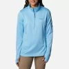Columbia Women's Park View⢠Half Zip Fleece Vista Blue Heater 1 Columbia Women's Park View⢠Half Zip Fleece Vista Blue Heater -Sporty Life Shop 1959703 456 f om