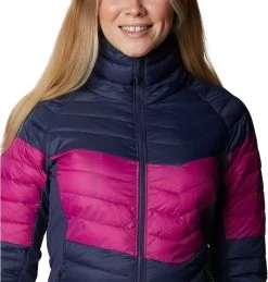 Columbia Women's Powder Pass™ Down Jacket Nocturnal / Wild Fuchsia -Sporty Life Shop 1989432 466 a2 1