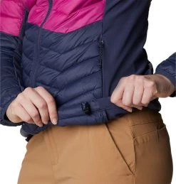Columbia Women's Powder Pass™ Down Jacket Nocturnal / Wild Fuchsia -Sporty Life Shop 1989432 466 a4 1