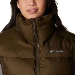 Columbia Women's Puffect™ Mid Gilet Olive Green -Sporty Life Shop 2007711 319 a2 presethigh res jpeg 300 dpi