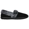 Skechers Women's Cozy Campfire Team Toasty Slippers Black / Grey -Sporty Life Shop 32777 blk e large