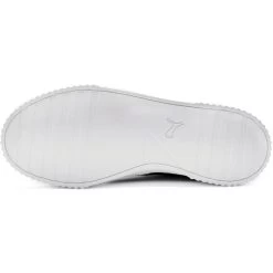 Puma Women's Carina Leather Trainers Black / White -Sporty Life Shop 370325 01 sv02 1