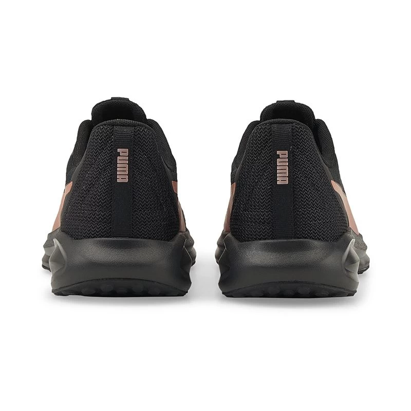 Puma Women's Twitch Runner Trainers Black / Rose Gold 6 Puma Women's Twitch Runner Trainers Black / Rose Gold - Image 4