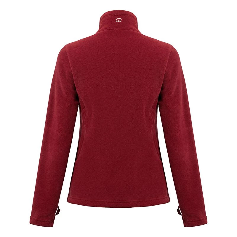 Berghaus Women's Prism Polartec InterActive Fleece Jacket Syrah 4 Berghaus Women's Prism Polartec InterActive Fleece Jacket Syrah - Image 2