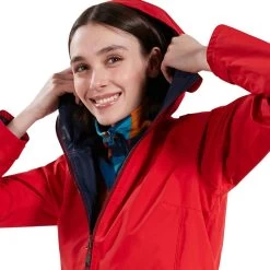 Berghaus Women's Deluge Pro Waterproof Jacket Goji Berry -Sporty Life Shop 4 22338gw2 x4