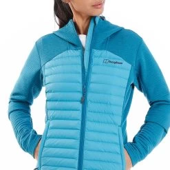 Berghaus Women's Nula Hybrid Insulated Jacket Navagio Bay / Seaport -Sporty Life Shop 4 a000778fv5 w1