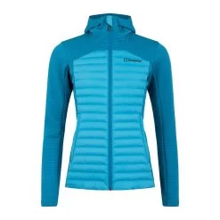 Berghaus Women's Nula Hybrid Insulated Jacket Navagio Bay / Seaport -Sporty Life Shop 4 a000778fv5 y1