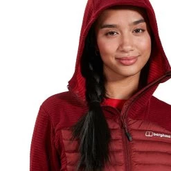 Berghaus Women's Nula Hybrid Insulated Jacket Syrah -Sporty Life Shop 4 a000778x60 w3