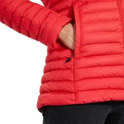 Berghaus Women's Nula Micro Jacket With Hood Goji Berry -Sporty Life Shop 4 a000780gw2 w2