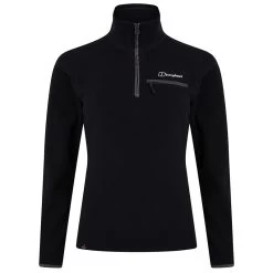 Berghaus Women's Prism 2.0 Micro Fleece Half Zip Black -Sporty Life Shop 4 a000967bp6 a