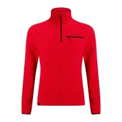 Berghaus Women's Prism 2.0 Micro Fleece Half Zip Goji Berry -Sporty Life Shop 4 a000967gw2 y1