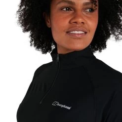 Berghaus Women's 24/7 Half Zip Black -Sporty Life Shop 4 a001070bp6 x5 1