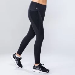 Women's Carrie Full Length Leggings Black / White -Sporty Life Shop 4t5a0232 2
