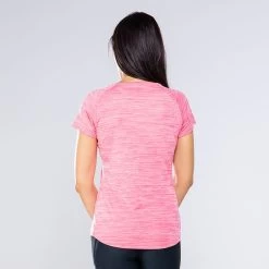 Women's Madison V-Neck T-Shirt Pink -Sporty Life Shop 4t5a0242