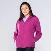 Women's Madison Hooded Rain Jacket Purple / Silver -Sporty Life Shop 4t5a0316
