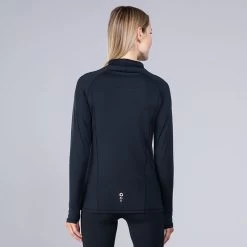 Women's Freya Half Zip Black / Rose Gold -Sporty Life Shop 4t5a1124
