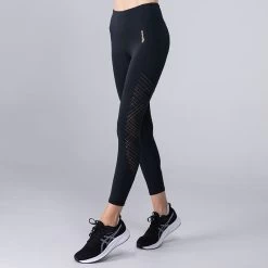Women's Freya 7/8 Leggings Black / Rose Gold -Sporty Life Shop 4t5a1128