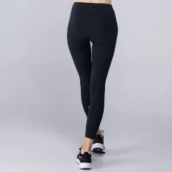 Women's Freya 7/8 Leggings Black / Rose Gold -Sporty Life Shop 4t5a1129
