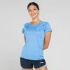 Women's Madison V-Neck T-Shirt Blue / Pink 2 Women's Madison V-Neck T-Shirt Blue / Pink -Sporty Life Shop 4t5a3058