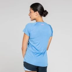 Women's Madison V-Neck T-Shirt Blue / Pink -Sporty Life Shop 4t5a3061
