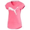 Puma Women's Heather Cat T-Shirt Bubblegum Heather -Sporty Life Shop 517147 17