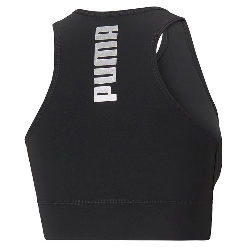 Puma Women's RTG Bra Top Puma Black 4 Puma Women's RTG Bra Top Puma Black - Image 2