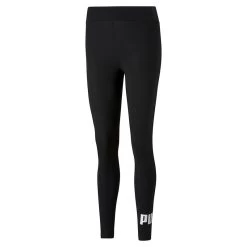 Puma Women's Essentials Logo Leggings Black -Sporty Life Shop 586832 01 1