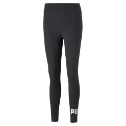 Puma Women's Essentials Logo Leggings Dark Grey Heather