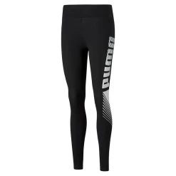 Puma Women's Essentials Graphic Leggings Puma Black -Sporty Life Shop 586875 01