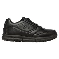 Skechers Women's Work Relaxed Fit: Nampa - Wayola SR Lace Up Runners Black