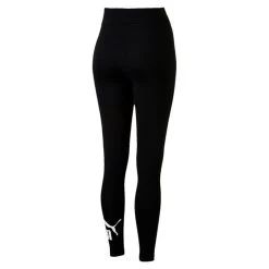 Puma Women's Essentials Logo Leggings Black / White