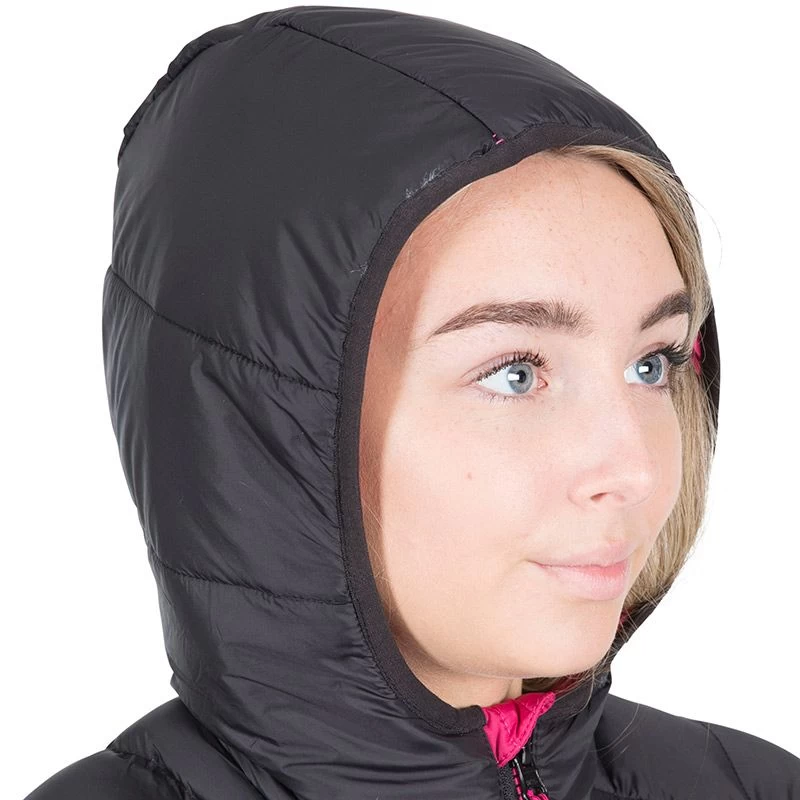 Trespass Women's Abigail Jacket Black / Cassis 10 Trespass Women's Abigail Jacket Black / Cassis - Image 8