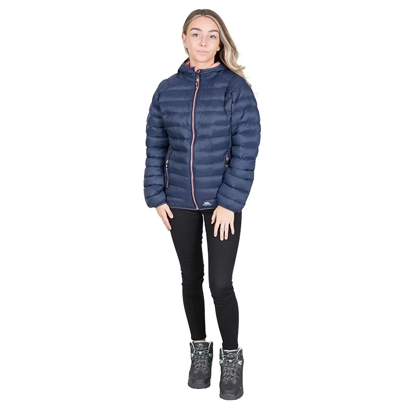 Trespass Women's Abigail Jacket Navy / Dusty Rose 3 Trespass Women's Abigail Jacket Navy / Dusty Rose