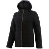 Women's Alex Hooded Padded Jacket Black / Pink