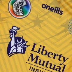 Camogie All Stars Kids' Away Jersey -Sporty Life Shop all stars camogie away jersey amber 4 1