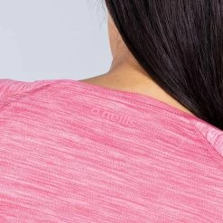 Women's Madison V-Neck T-Shirt Pink -Sporty Life Shop am3a0060