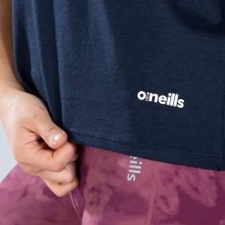 Women's Madison Cotton T-Shirt Marine -Sporty Life Shop am3a0134