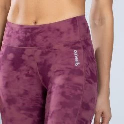 Women's Kora 7/8 Leggings Purple / Silver -Sporty Life Shop am3a0139