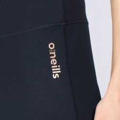 Women's Freya 7/8 Leggings Black / Rose Gold -Sporty Life Shop am3a0720