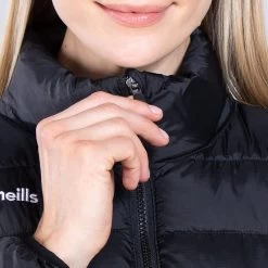 Women's Bernie Padded Jacket Black -Sporty Life Shop am3a0775