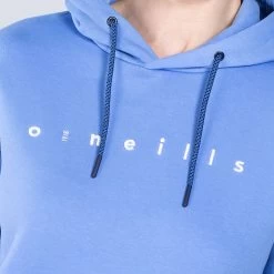 Women's Carrie Fleece Pullover Hoodie Blue / Marine / White -Sporty Life Shop am3a0845