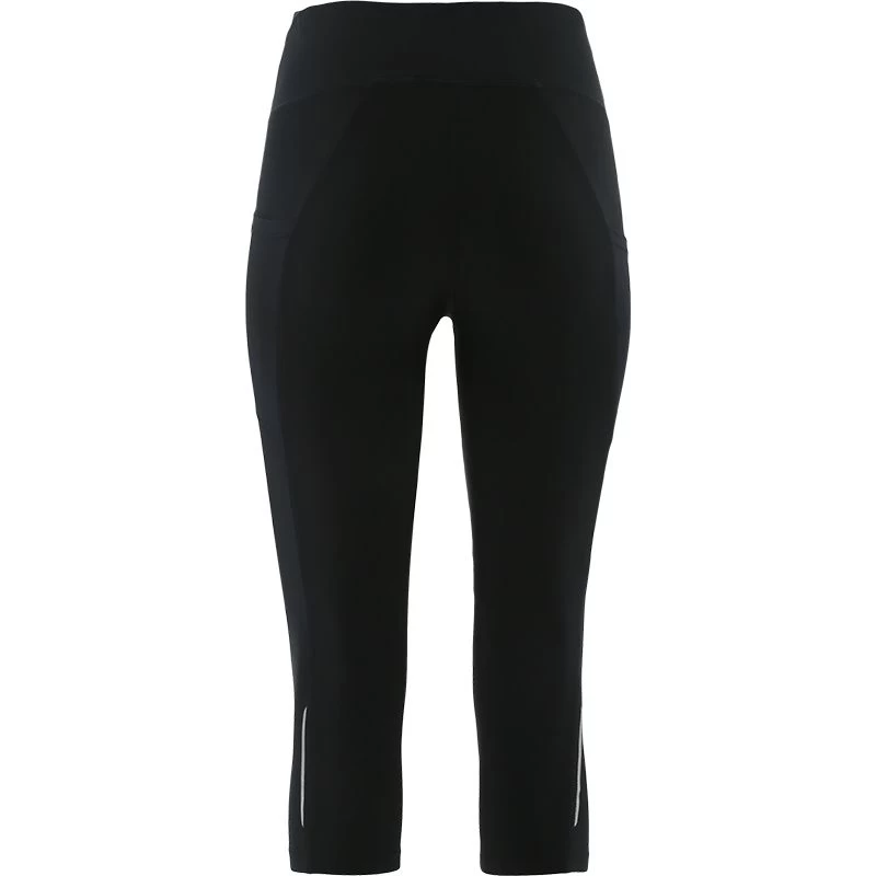 Women's Ariana Capri Leggings Black / Silver 5 Women's Ariana Capri Leggings Black / Silver - Image 3