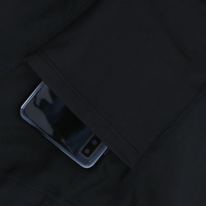 Women's Ariana Capri Leggings Black / Silver 6 Women's Ariana Capri Leggings Black / Silver - Image 4