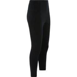 Women's Ariel 7/8 Length Leggings Black / White -Sporty Life Shop ariel176 7 8 length tights blk wht 1