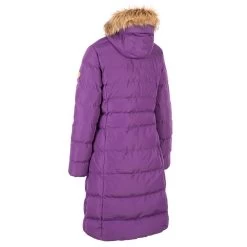 Trespass Women's Audrey Long Padded Jacket Dark Wild Purple -Sporty Life Shop audrey fajkcatr0008 dwp b