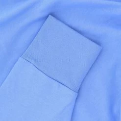 Women's Avelina Cropped Hooded Top Blue -Sporty Life Shop avelina 281 flc crop hoodie cornflower 5