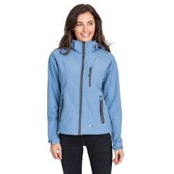 Trespass Women's Bela II Softshell Jacket Denim Blue