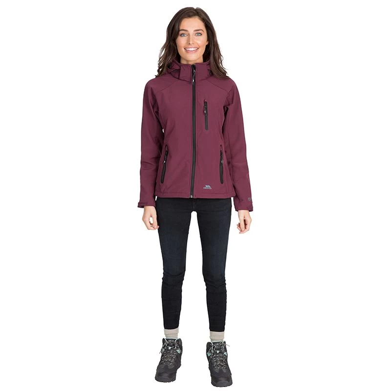 Trespass Women's Bela Softshell Jacket Fig 4 Trespass Women's Bela Softshell Jacket Fig - Image 2