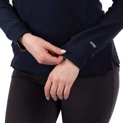 Trespass Women's Fleece AT200 Big Heart Navy -Sporty Life Shop bigheart faflfltr0046 na1 m04